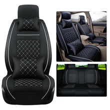 Universal 5-Sit PU Leather Car Seats Covers Cushions Set Accessories Protector