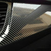 Car Sticker 7D Ultra Gloss Glossy Black Carbon Fiber Vinyl Wrap Auto Accessories