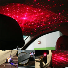 USB LED Car Roof Star Night Lights Projector Interior Ambient Atmosphere Galaxy