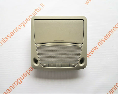 2014 - 2020 Nissan Rogue Leaf Roof Overhead Dome Light Console Gray 26430-4GC1A