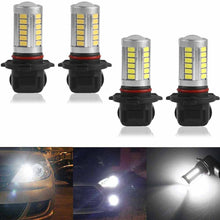 4pcs LED Headlight Bulb Fits Chevy Pickup Truck K1500 1990-1999 High & Low Beam