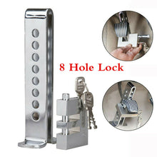 Truck Car Clutch Brake Stainless Steel Anti-Theft Security Device 8 Hole Lock