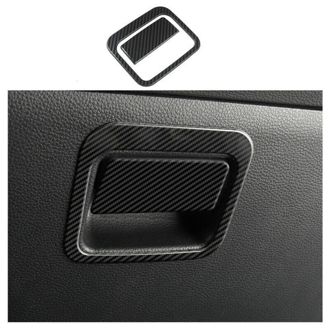 For Toyota Corolla 2019-2020 carbon fiber Co-pilot storage box handle cover trim