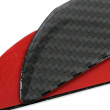 4pcs Universal Carbon Fiber Car Door Sill Scuff Plate Cover Panel Step Protector
