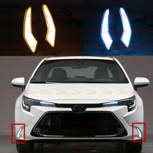 LED Fog Light DRL Running Light With Turn Signal For Toyota Corolla Seadan 2020-