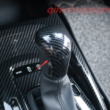 Carbon Fiber Interior Gear Shift Knob Head Trim For Toyota Corolla 2019-2020