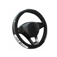 Car Steering Wheel Cover PU Leather Breathable Anti-slip 15inch/38cm Universal