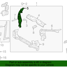 Genuine Toyota Side Support 53202-02150