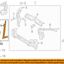 TOYOTA OEM 17-18 Corolla Radiator Support-Center Latch Support 5320802200