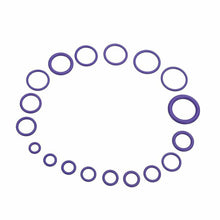 270pcs AC A/C System O-Ring Seals Oring Air Conditioning Rapid Seal Kit Purple