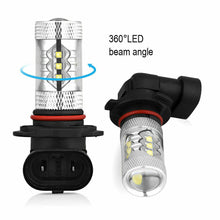 2x H9 LED DRL Bulbs Fog Light High Power 6000k 160W For Toyota Camry 2007-2018