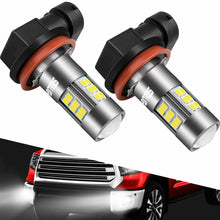 2X SEALIGHT H11/H8/H16 LED Fog Light Bulbs 6000K White 27 SMD Chips Fog Lamp Set