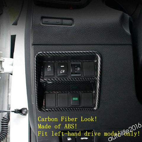 Accessories For Nissan X-Trail Rogue 2014-2020 Headlights Lamp Switch Frame Trim