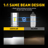 AUXITO H11 H8 H9 LED Headlight Kit Low Beam Bulb White 6500K 20000LM Fanless EA