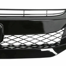 Gloss Black Front Grille Bumper Mesh Grill ABS T-R Style For 19-20 Honda Civic