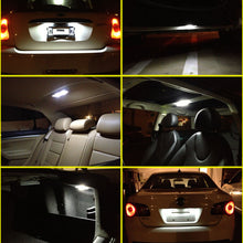 8 x White LED Interior Package License Plate Light For 2019 2020 Toyota Corolla