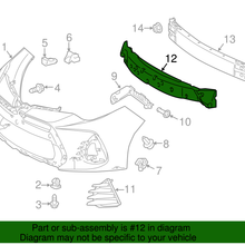 Genuine Toyota Bumper Impact Absorber 52611-02410