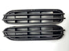 E60 M5 Style Matte Black Look Side Fender Grille Vent AHM J2