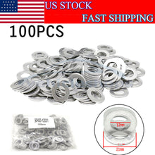 100PCS New Oil Drain Sump Plug Washers Gasket 90430-12031 For Toyota Lexus