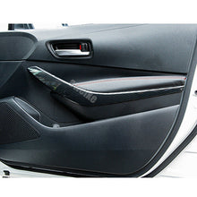 Carbon Fiber Inner Door Decor Strip Trim For Toyota Corolla Hatchback 2019 2020