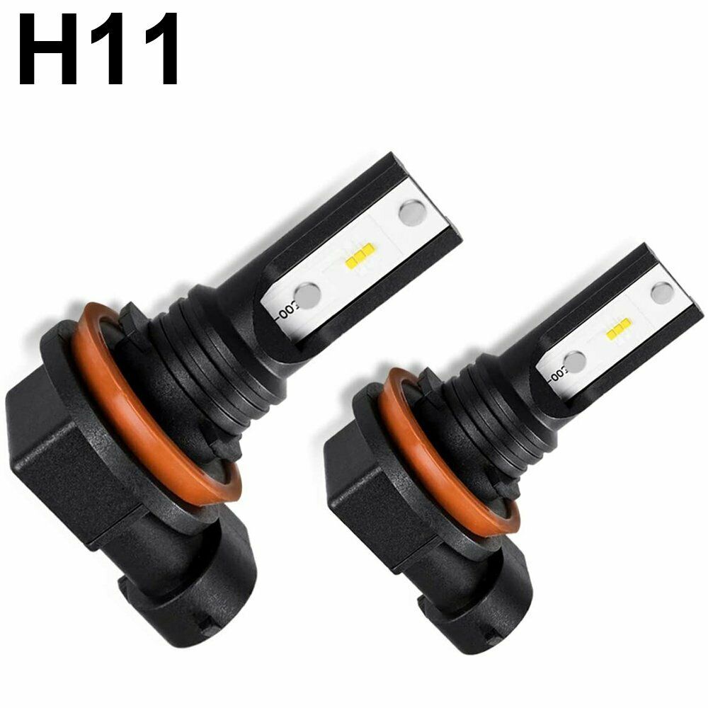 2pcs Marsauto G2s H11 H8 H9 LED Fog Light Lamp Super Bright 6000K Foglight Bulbs