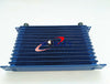 Universal 13 Row An-10an Universal Engine Transmission Oil Cooler BLUE