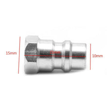 1*R12 R22 R502 Screw to R134A Fast Conversion Adapter Valve 1/4" to 8v1 Thread