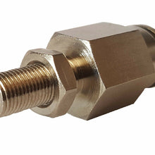 4 - 3/8" Schrader Inflation Valve Fill Air Ride Suspension Bag Tank Push Connect