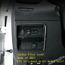 Carbon Fiber Look Headlights Switch Panel Kit For Nissan X-Trail Rogue 2014-2020