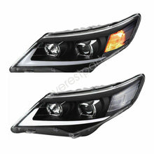 DRL Projector Front Lamp Headlights w/ LED For 2012-2014 Toyota Camry