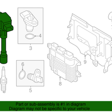 Genuine Nissan Coil 22448-1KT1A