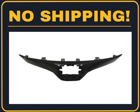 REPLACEMENT FRONT UPPER GRILLE FITS 2019-2020 TOYOTA COROLLA TO1200450