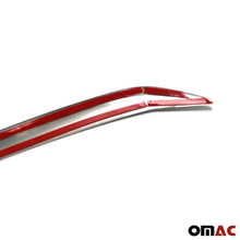 Dark Chrome Front Hood Spear Strip Styling Trim For Nissan Rogue Sport 2017-2020