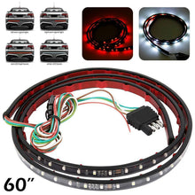 60" Truck Tailgate Strip Triple LED Sequential Turn Signal Brake Reverse Light