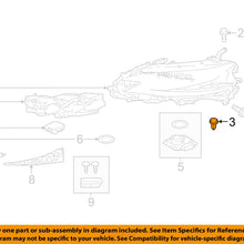 TOYOTA OEM Headlight Head Light Lamp-Headlamp Grommet 9018906238