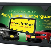 FlexyFrame Rubber Front License Plate Bracket Frame Tag Holder Guard for Toyota