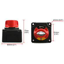 12~48V 300A Battery Isolator Disconnect Switch Power Cut Off On for Marine Boat