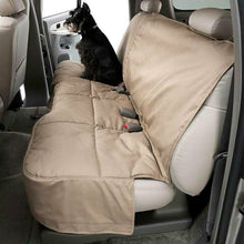 For Nissan Rogue 14-20 Canine Covers Polycotton Rear Row Taupe Seat Protector