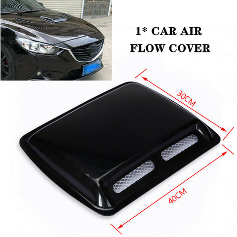 1X ABS Car Engine Hood Air Flow Inlet Vent Cool SUV Front Grille Universal Cover