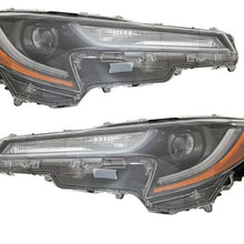 fit TOYOTA COROLLA 2020 L LE HEADLIGHTS HEAD LIGHT FRONT LAMPS PAIR W/BULBS