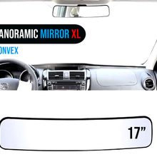 Mirror XL Vision PANORAMIC Rear View 17 inches Wide Angle Convex Car Truck SUV