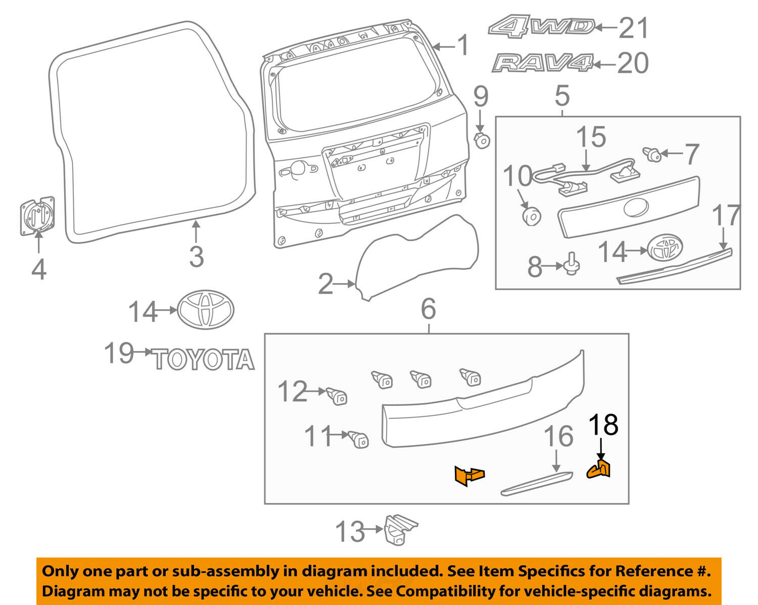 TOYOTA OEM Rear Bumper-Lower Cover Retainer 525350E030