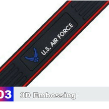 Rubber Car Rear Bumper Cover Sticker Scuff Guard US Air Force Type Self-adhesive