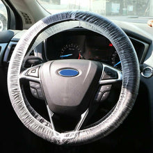 500 Pcs Disposable Plastic Steering Wheel Cover For Car Clear Plastic Protective