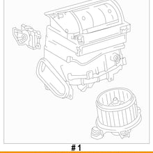 TOYOTA OEM 09-18 Corolla HVAC-Blower Assembly 8713002670