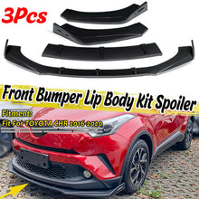 Carbon Look Front Bumper Splitter For Toyota Corolla Camry XSE CHR RAV4 4Runner