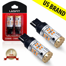 2x LASFIT 7440 NO Hyper Flash LED Rear Turn Signal Light for Nissan Toyota Honda