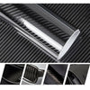 Accessories Carbon Fiber Vinyl Film 7D Car Interior Wrap Stickers Moulding Trim