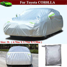 Durable Waterproof Car Cover Full Car Cover for Toyota Corolla Sedan 2004-2013