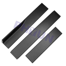 86.6" Car Side Skirt Extension Splitter Body Diffuser Kit Winglet Carbon Look US